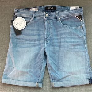 Men’s REPLAY Jean Bermuda Shorts
